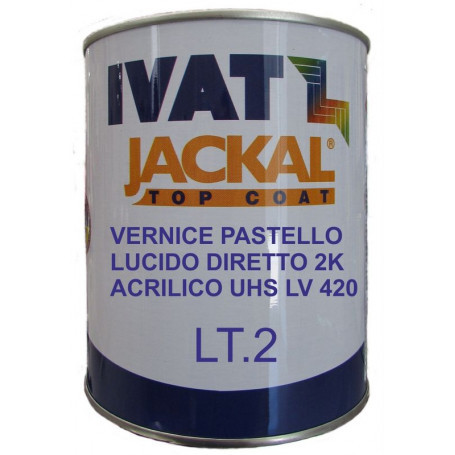 Vernice pastello acrilica a lucido diretto Ivat LV 420 lt. 2 PEUGEOT EWP  P4522