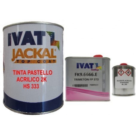 kit Vernice-smalto HS pastello Fiat 735/A grigio imprevedibile